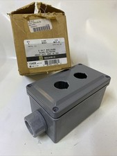 SQUARE D 9001 SKY 2 SERIES D 2 UNIT ENCLOSURE GLASS POLYESTER NEMA 4X 600V AC