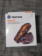 NEW Yaktrax WALK Ice Cleats Unisex Size M Medium / Men 9-11 Wm 10.5-12.5 Black