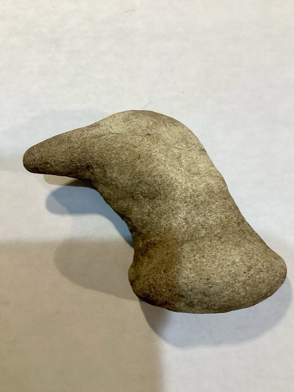 Chickasaw -birds Head and Neck- Artifact? 3”H X 2” From Beak To Back Of Head