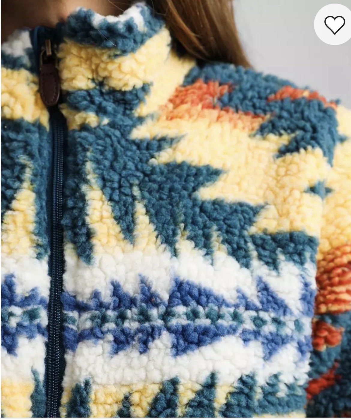 Ariat x Pendleton Sherpa Jacket Southwestern Azte… - image 3