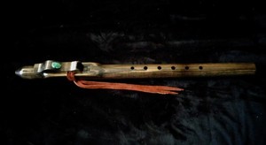 NATIVE AMERICAN STYLE FLUTE 863 PINE  F#m MADE BY CM FLUTES