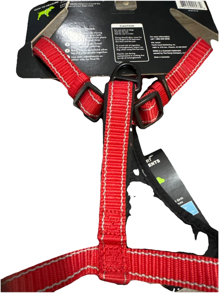 KONG Max Bolsa de Residuos para Perros Arnés Acolchado Neopreno PEQUEÑO ULTRA DURADERO Rojo CANTIDAD Foto 4 de 4