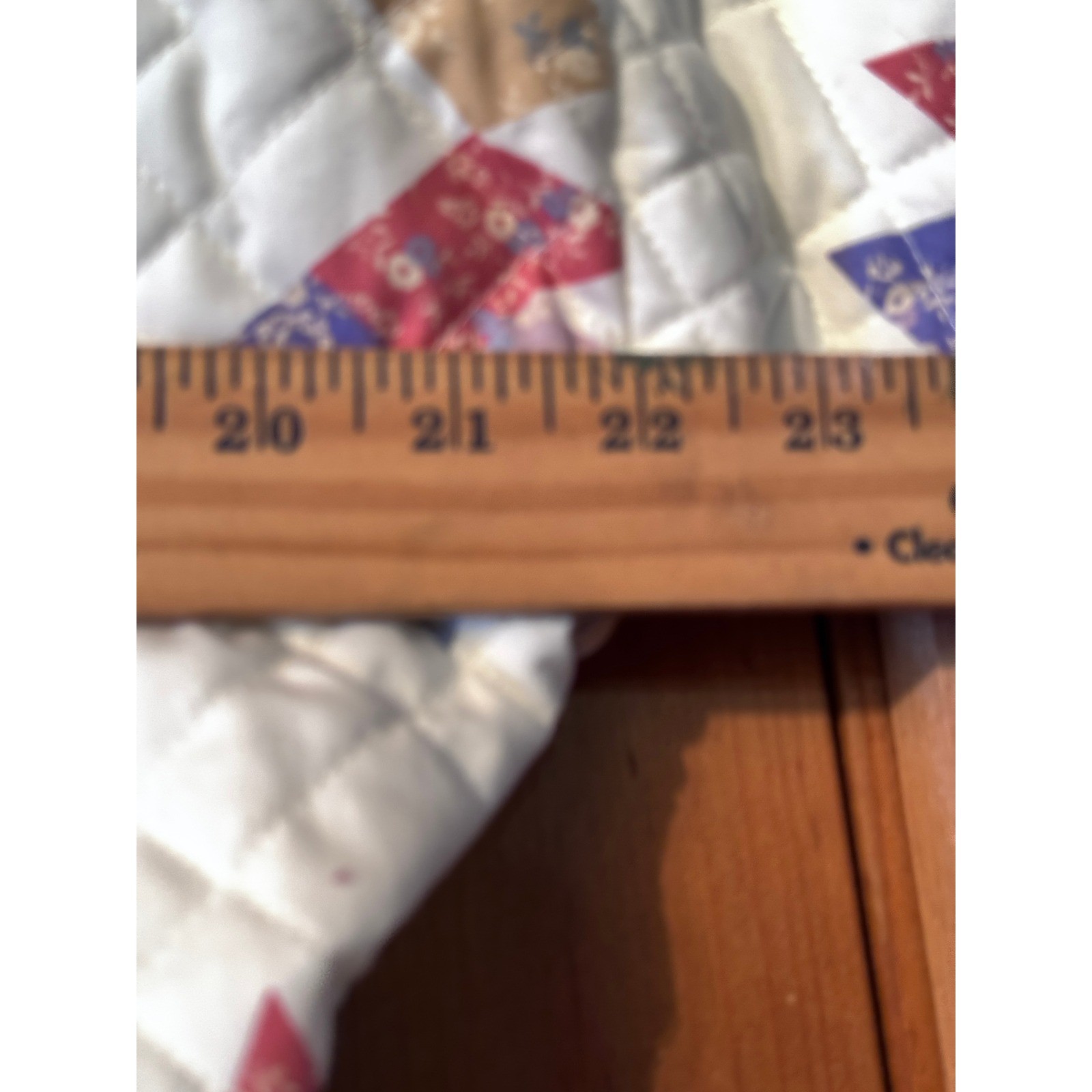 BLANKNYC Quilted Denim Jacket Patchwork Geometric… - image 5