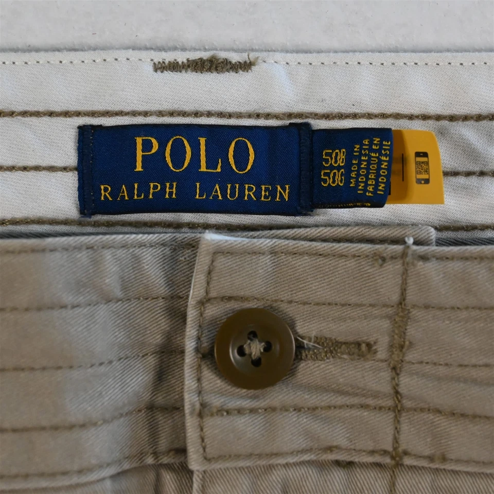 Polo Ralph Lauren 50Bx Khaki Gellar 100% Cotton Cargo Mens Shorts - Image 2 of 4