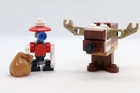 2) Gonk Pit Droid Lot 75366 Christmas Reindeer Advent Star Wars LEGO® Minifigure