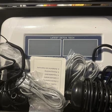 Detox Foot Bath Machine Dual Ionic Cell Relax Spa Massager