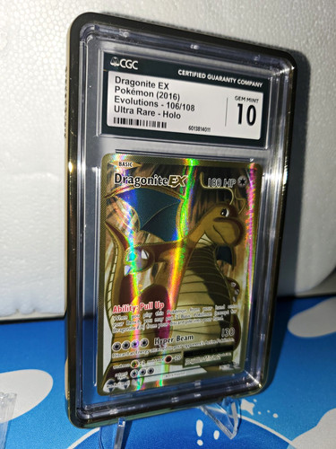Dragonite-EX graded CGC 10 for sale on eBay