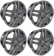 16 Chrome Wheels Rims Set 4 Fits Mercedes C240 Clk320 Slk230 C Clk 4lot