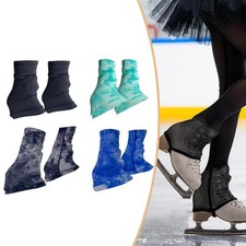 2Pcs Figure Skating Leg Warmers Anti Slip Strips for Ice Skate Yoga Training