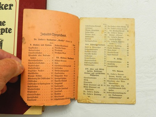 1980, Dr. Oetker Altdeutsche Kochrezepte (Old German Recipes) HB + ANTIQUE BONUS - Imagen 2 de 10