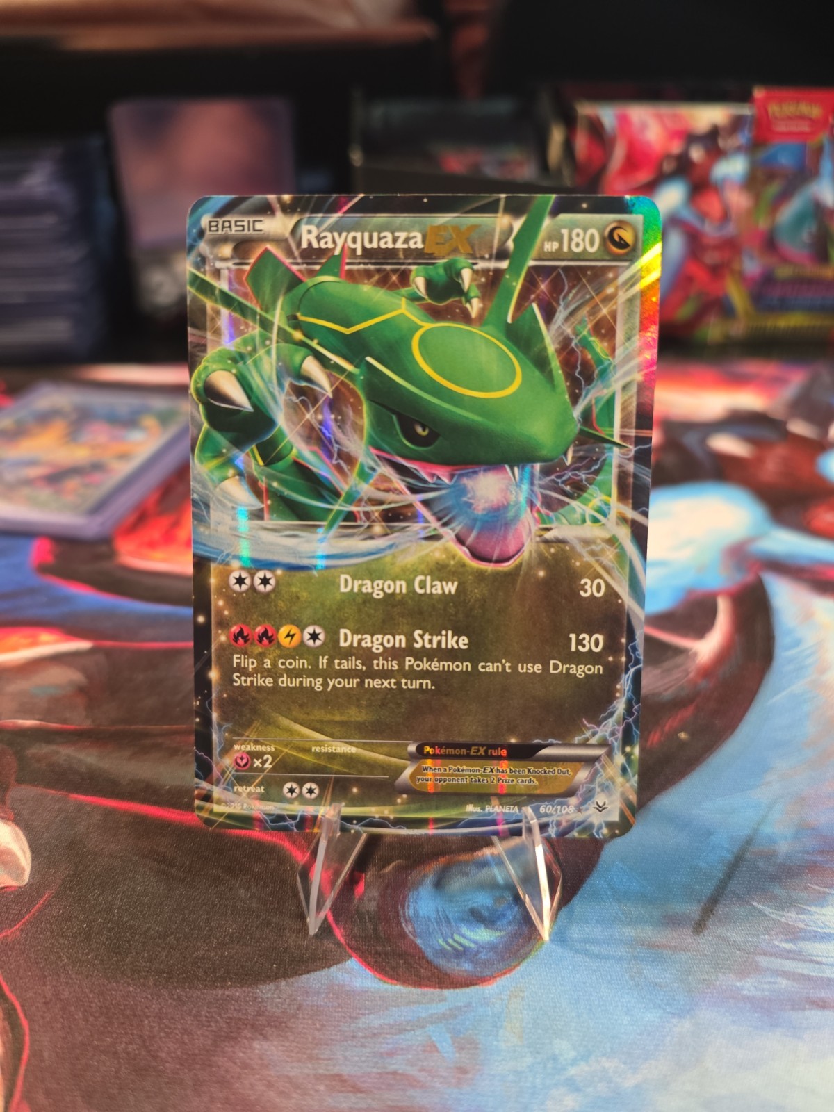 Rayquaza EX 60/108 Roaring Skies Holo