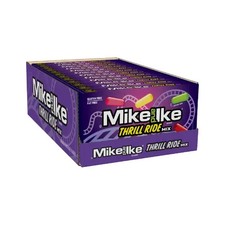  12 Mike and Ike 4.25 oz. THRILL RIDE Mix Chewy Candy Limited Edition BB 5/2027