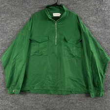 The Frankie Shop Jacket Large Kevin Anorak in Kelly Green Oversized Casual Comfy