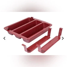 NIB Curtis Stone Dura-Pan+ Nonstick Trio Pan With Inserts 3 Channels 1 Pan