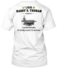 Uss Harry S Truman T-Shirt Made in the USA Size to 5XL