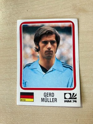 Panini World Cup Story - Gerd Müller (Sticker Nr. 73) der WM 1974