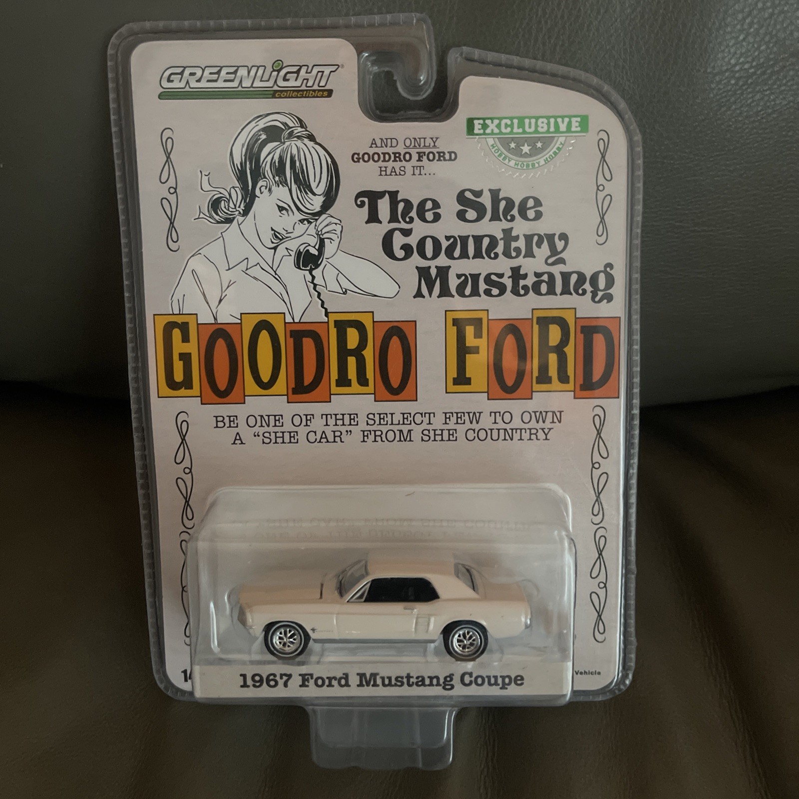 Greenlight Ford Mustang Coupe 1967 The She Country Mustang 1:64 30427