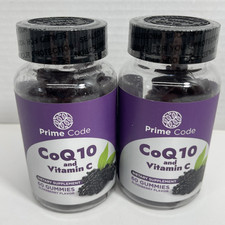 lot of 2 Coq10 200Mg  Vitamin C 250Mg Gummies   Antioxidant  Immune Support