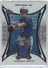 2007 Upper Deck Trilogy Sunday's Best Jersey 179/199 Drew Stanton #SB-DS fm0