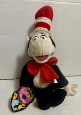 Vintage  97 Dr. Seuss Cat In The Hat Rhyme  Surprise Talking Plush DOESN  T WORK