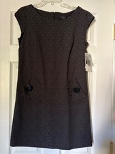 NWT Kim Rogers 8P Little Black Dress Sleeveless Cocktail Party Washable