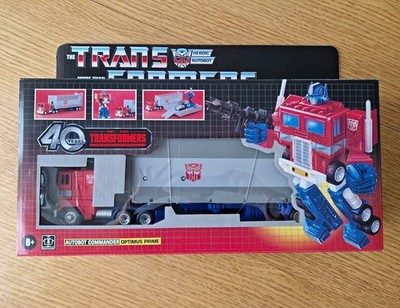 Transformers 40th Anniversary Optimus Prime   Retro G1 Autobot Commander NEW