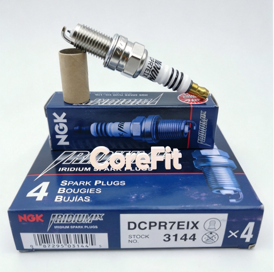 4x NEW NGK 3144 DCPR7EIX 6046 Iridium IX Spark Plug for SPARK 13-15 1.2L