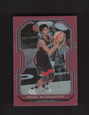 2021 Panini Prizm WNBA #44 Angel McCoughtry Prizms Red #/299