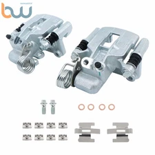 Rear Left & Right Brake Caliper w/ Bracket For Ford Mustang Base 1999-2004 3.8L