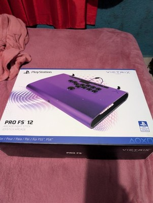 PDP Purple Victrix Pro FS-12 Arcade Fight Stick Joystick Arcade PS4 / PS5