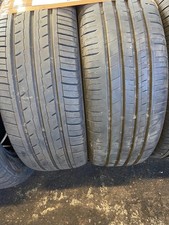 KUMHO 205 55 16 5MM USED PART WORN TYRE X2 REF: GD032