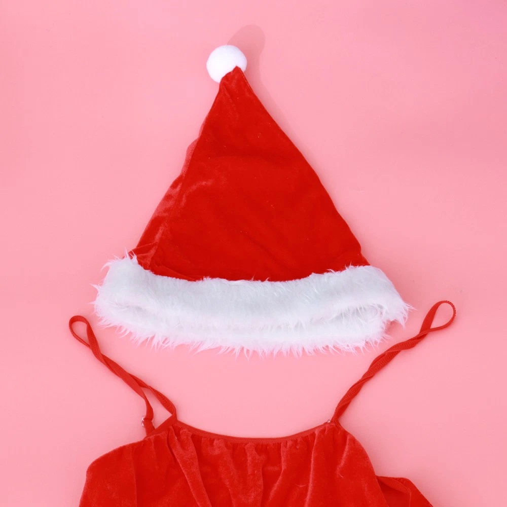 VETEMENTS Costumi Babbo Natale Cosplay Abbigliamento Abiti Natalizi per Donna