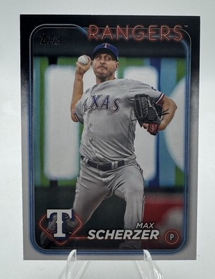 2024 Topps Series 2 Max Scherzer #600 Texas Rangers