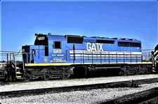 GATX -GSCX 7356 @ DENVER, CO_sept 2, 1990 _  ORIGINAL TRAIN SLIDE