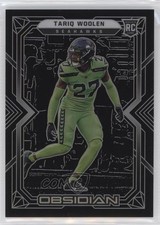 2022 Panini Obsidian Rookies Tariq Woolen #180 12yh