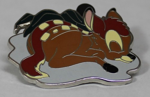 Disney Bambi Sleeping Authentic Single Enamel Pin Collectible