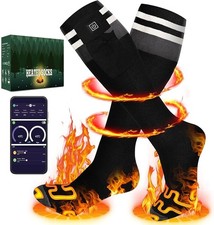 Rechargeable 6000mAh Battery Electric Heated Socks Foot Winter Warm Hunting Sock