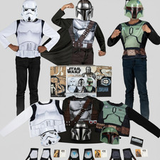JAZWARES COSTUME PLAY Star Wars The Mandalorian 3 Character Child Dress Up Box S