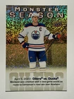 2023-24 UD Monster Season Gold CONNOR McDAVID 105/153 Oilers Card# MS-79