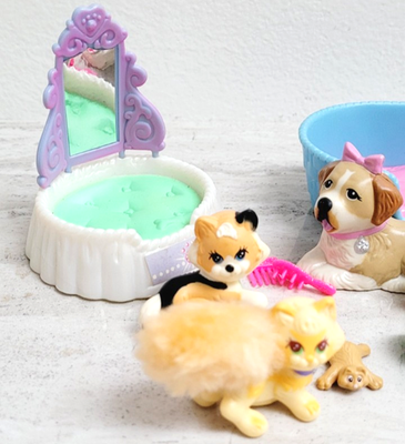 Lot Kenner Petshop - Mallette Boutique Et Figurines Vintage 90