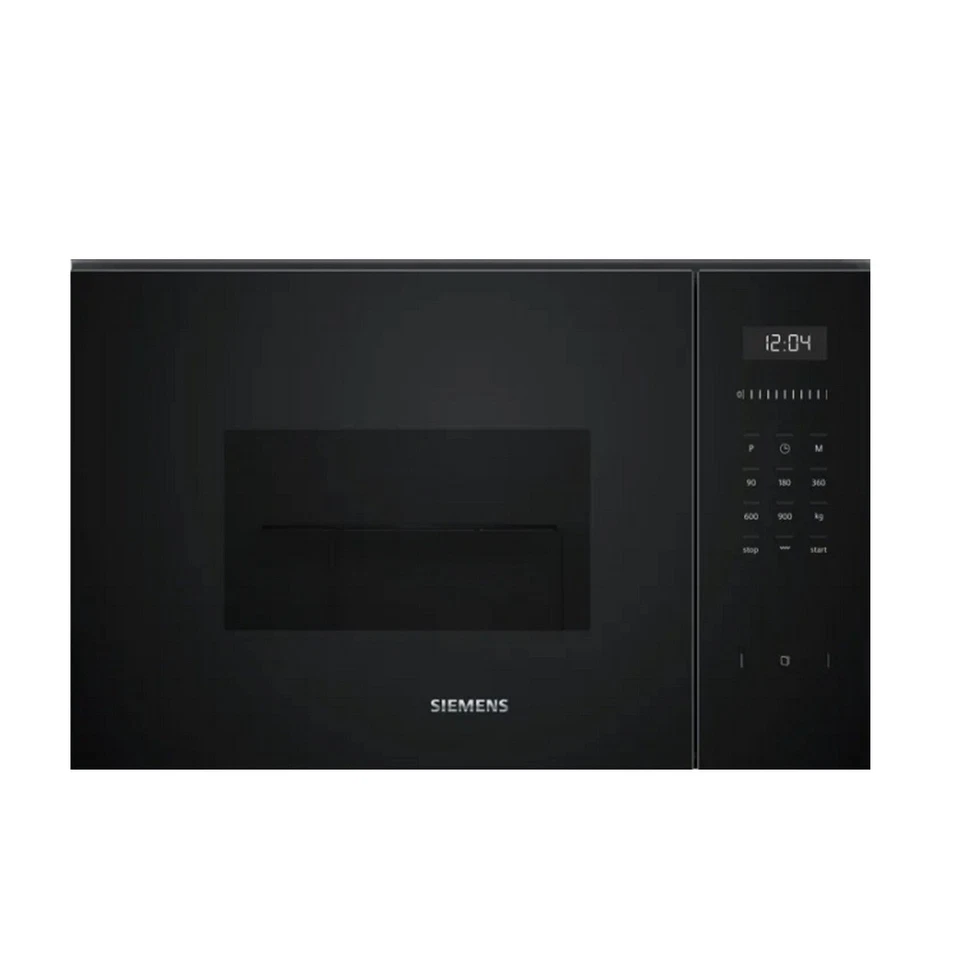Siemens Micro-ondes Encastrable 25l 1450w Noir BE555LMB1 - Photo 1/4