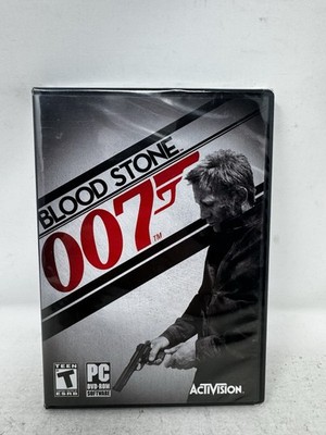 Rare HTF Blood Stone 007 James Bond Daniel Craig (Windows PC DVD, 2010) Complete