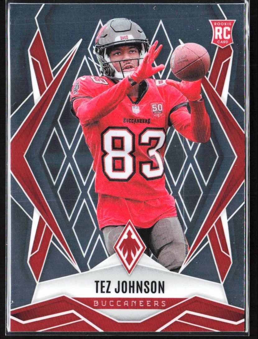 2025 Panini Phoenix Base Rookie Tez Johnson RC #166