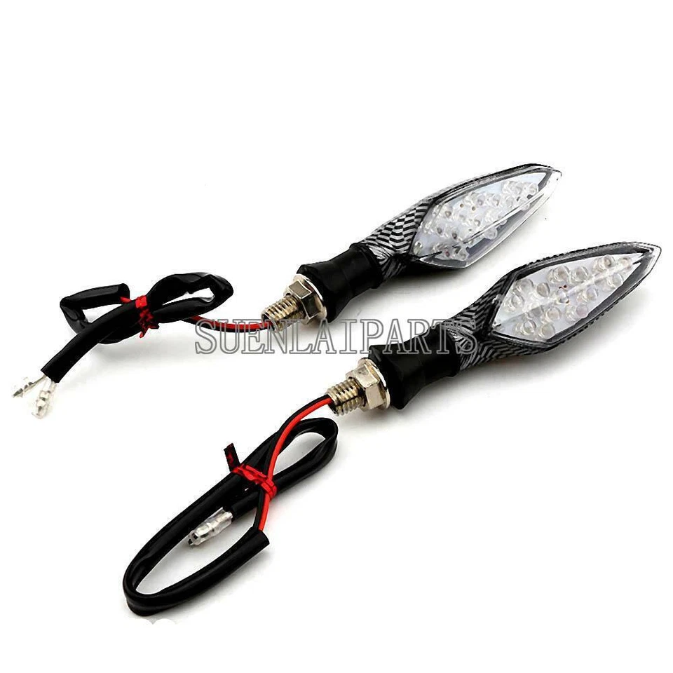 Пластиковые мини-сигналы поворота 4,9 дюйма для Kawasaki KZ 550 650 750 1000 1100 1300 - Изображение 3 из 4