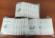 GIR Reusable Face Mask Kit Silicone 5 Filters ~Large ~ LOT of 10 ONLY