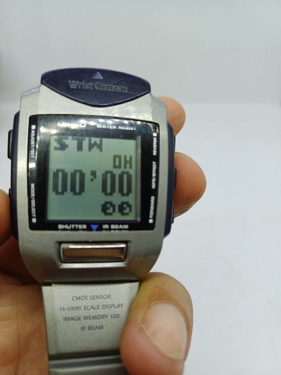 VINTAGE CASIO WRIST CAMERA 2220 WQV-1 JAPAN WATCH NOT VINTAGE CASIO WRIST CAMERA 2220 WQV-1 JAPAN WATCH NOT