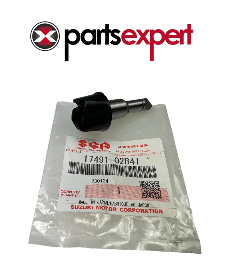 Neuf OEM SUZUKI Pompe à Eau Cardan & Gear Water pump shaft RM 85 (02-17) - Photo 1/2