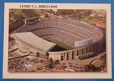 Barcelona Nou Camp Postcard Stadium Postcard Stadium Stadium Stadium Stadium