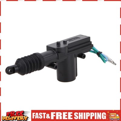 Central Door Lock Motor 2 Wire Car Door Power Central Lock Motor Actuator Black 