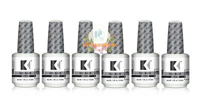 Kupa Gelfinity - Gel Base Coat No Wipe .5oz New 2017 (PACK OF 6)